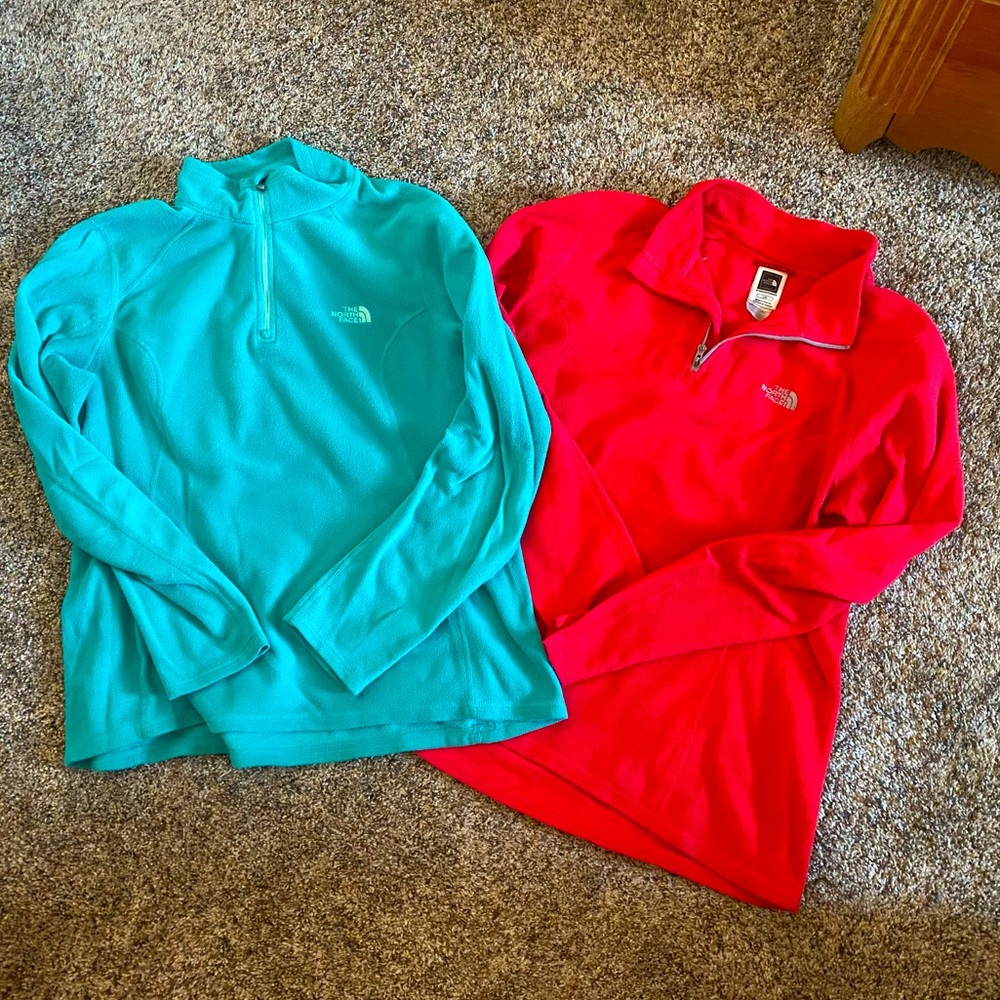 The North Face 3/4 Zip Fleece